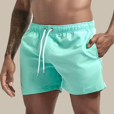 Pantaloncini da bagno premium da uomo - ad asciugatura rapida, eleganti ed estremamente confortevoli