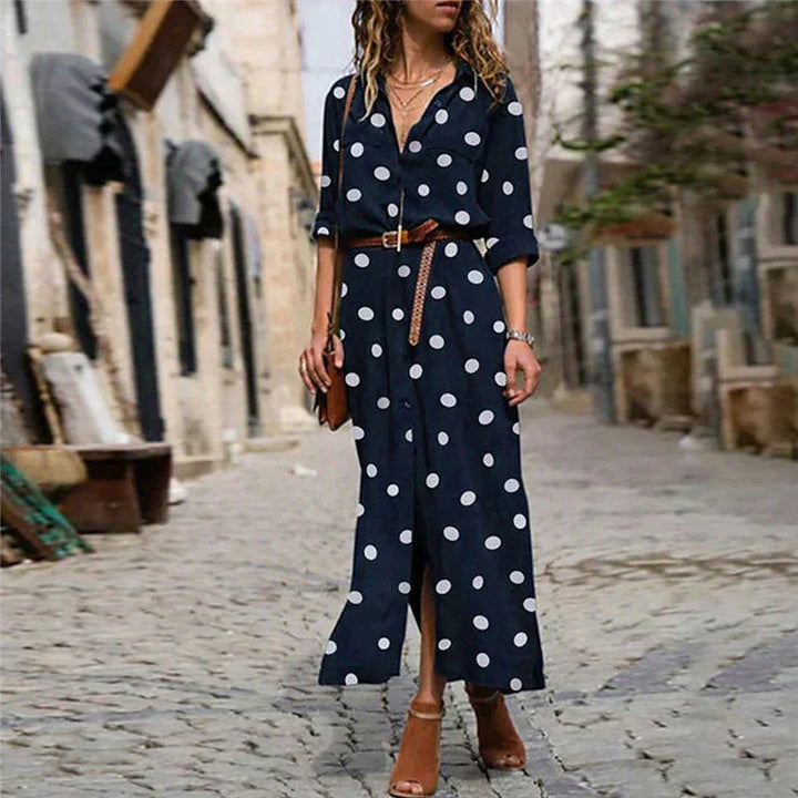 Stijlvolle Linde - Dotted Modejurk voor een Chic Uiterlijk