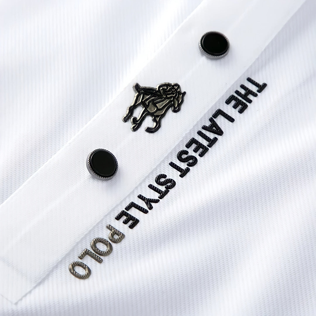 Carlo™ - Polo Muscle Fit senza rughe