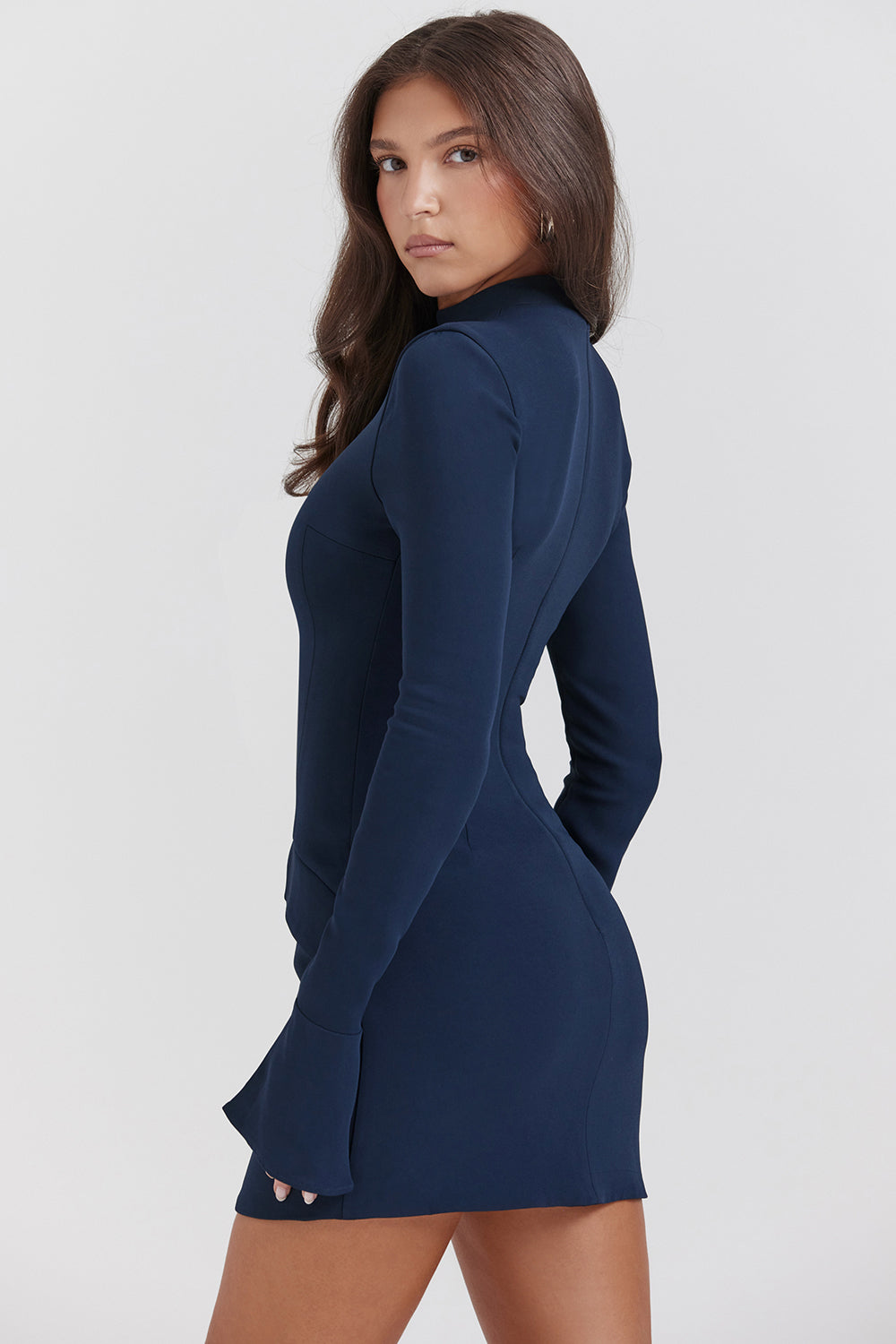 Elegante mini abito blu navy da donna - perfetto per ogni occasione