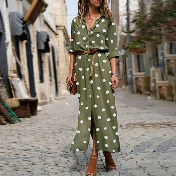 Stijlvolle Linde - Dotted Modejurk voor een Chic Uiterlijk