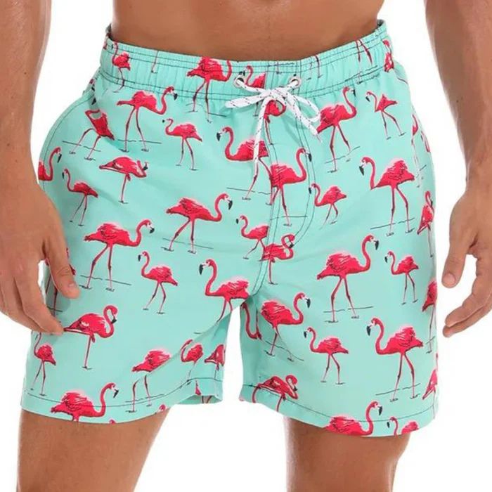 Vero - Moderno pantaloncino a zampa con stampa opaca per un look elegante e raffinato
