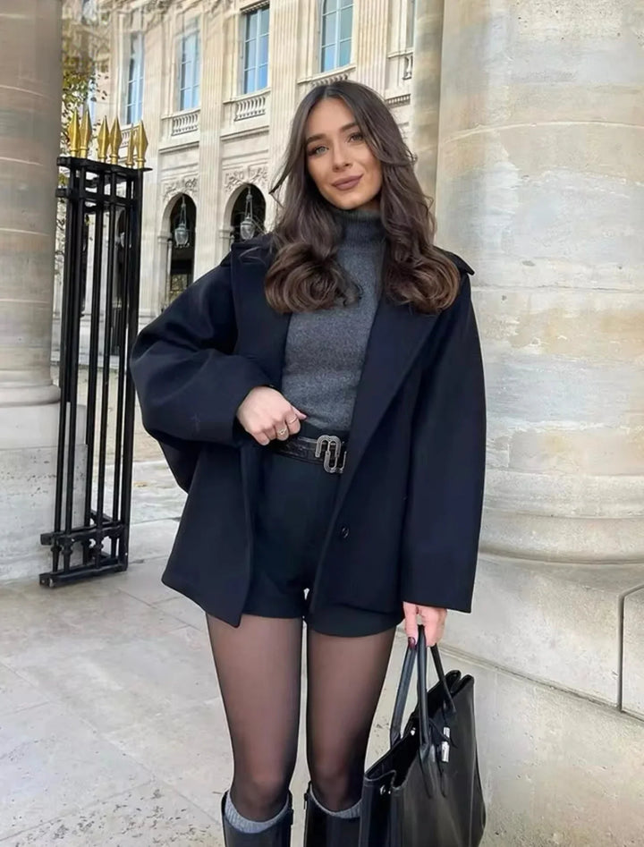 Leeda™ - Giacca Elegante In Lana