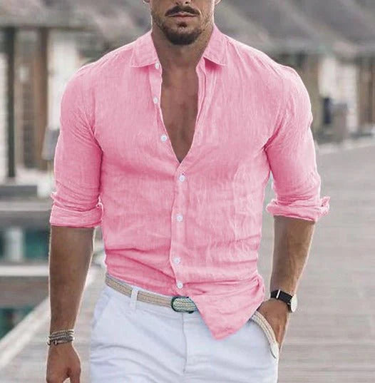 Tancredo™ - Camicia Cotone e Lino