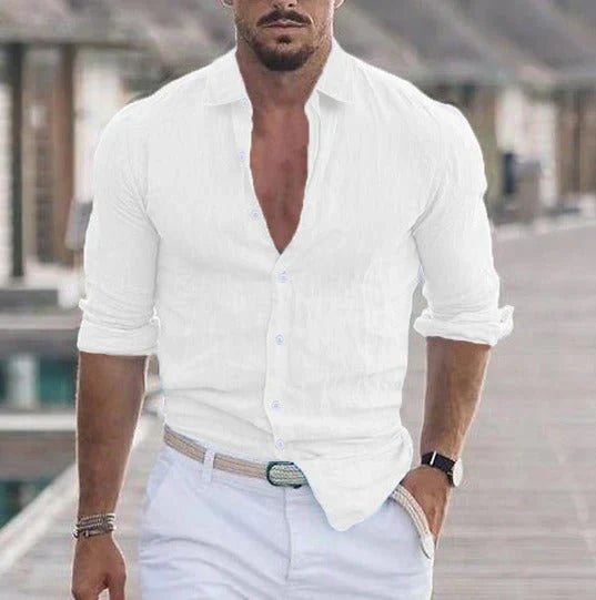 Tancredo™ - Camicia Cotone e Lino
