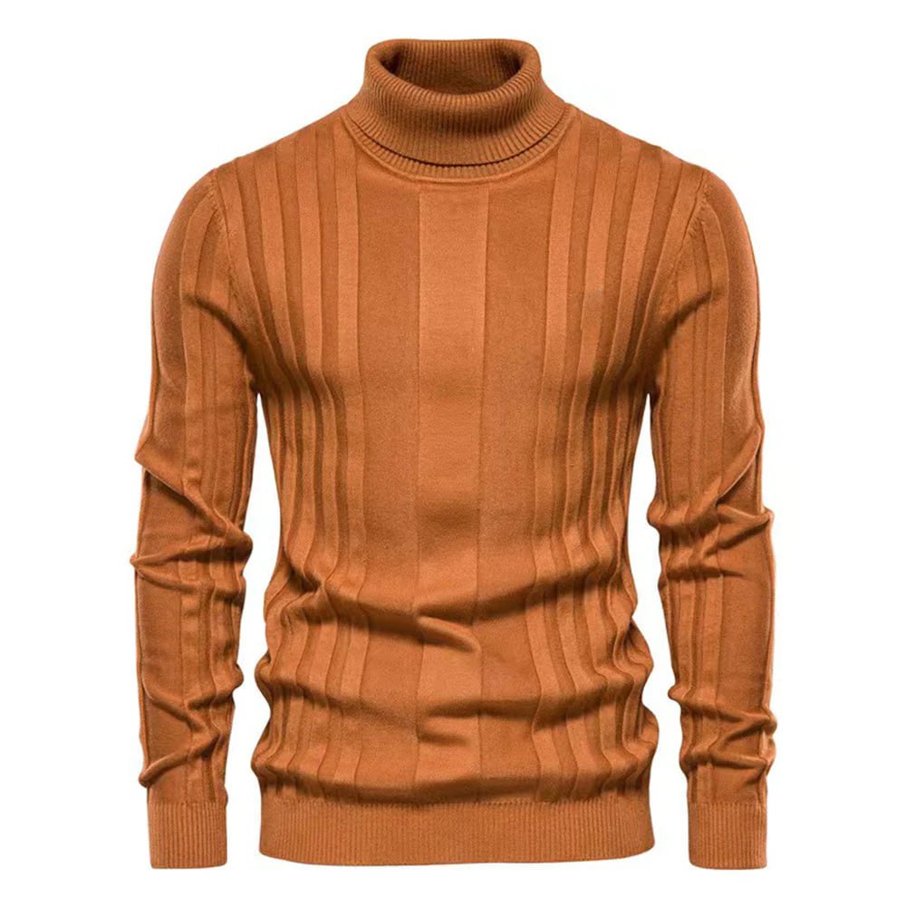 Elegante maglione dolcevita da uomo per un look elegante e alla moda