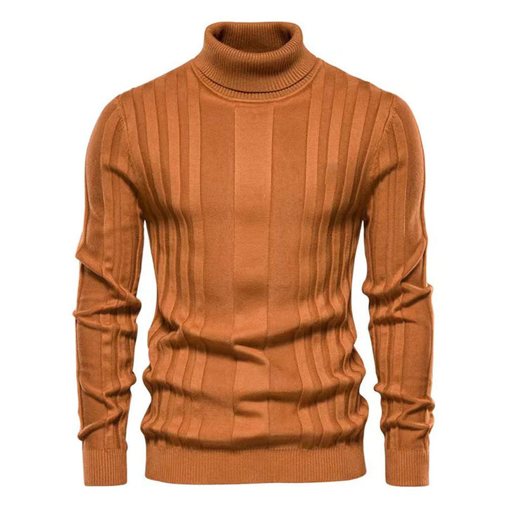Elegante maglione dolcevita da uomo per un look elegante e alla moda