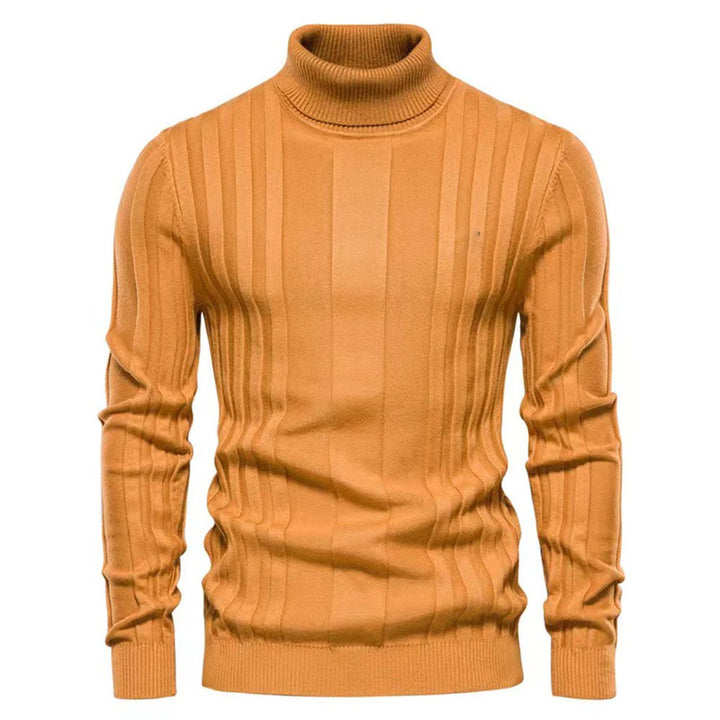 Elegante maglione dolcevita da uomo per un look elegante e alla moda