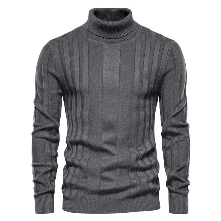 Elegante maglione dolcevita da uomo per un look elegante e alla moda