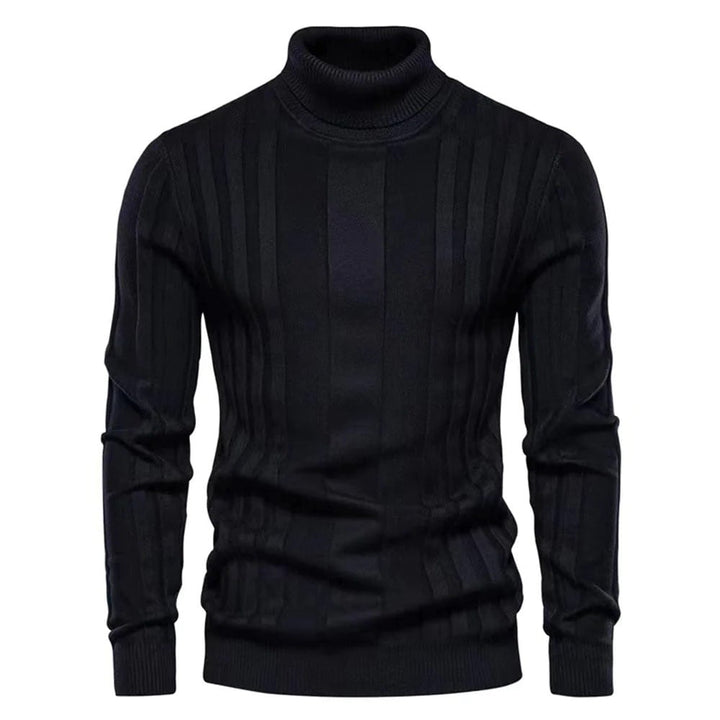 Elegante maglione dolcevita da uomo per un look elegante e alla moda