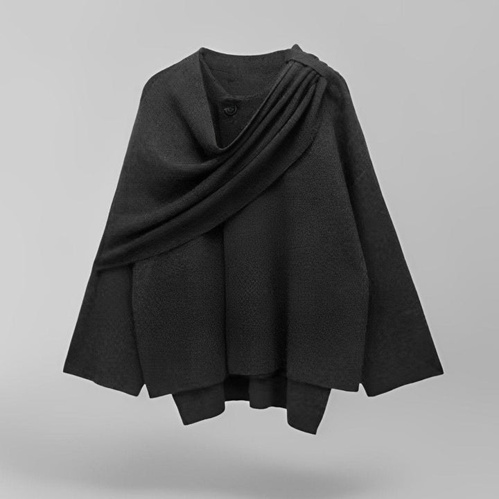 Maddalena™ - Trench in lana con sciarpa
