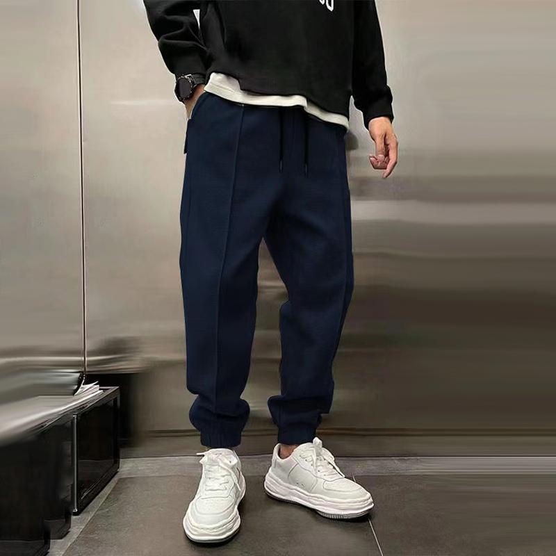 Comodi pantaloni sportivi da uomo con elastico in vita per la massima libertà di movimento