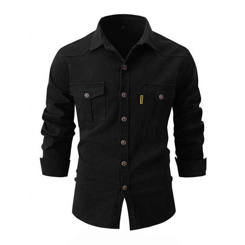 Camicia da uomo resistente ed elegante, ideale per le uscite di tutti i giorni