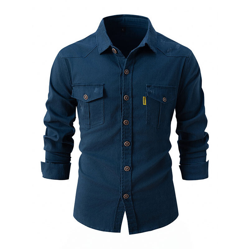 Camicia da uomo resistente ed elegante, ideale per le uscite di tutti i giorni