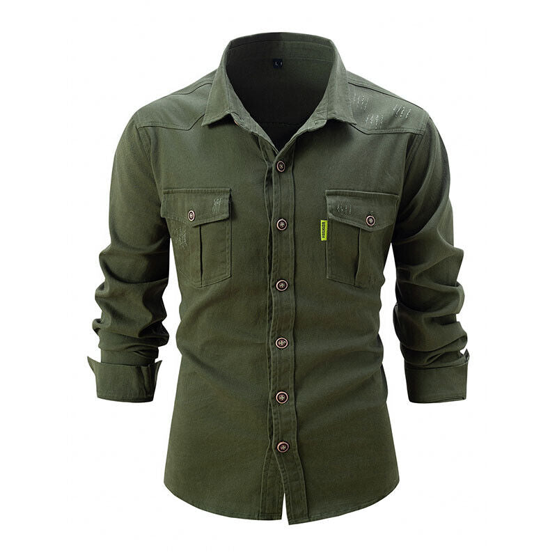 Camicia da uomo resistente ed elegante, ideale per le uscite di tutti i giorni