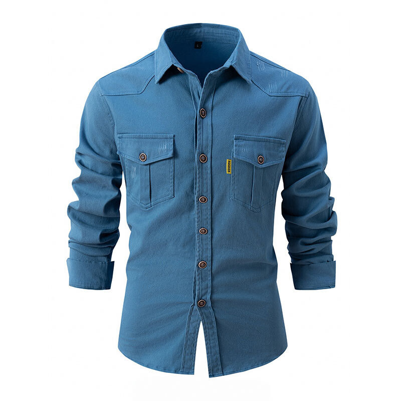 Camicia da uomo resistente ed elegante, ideale per le uscite di tutti i giorni