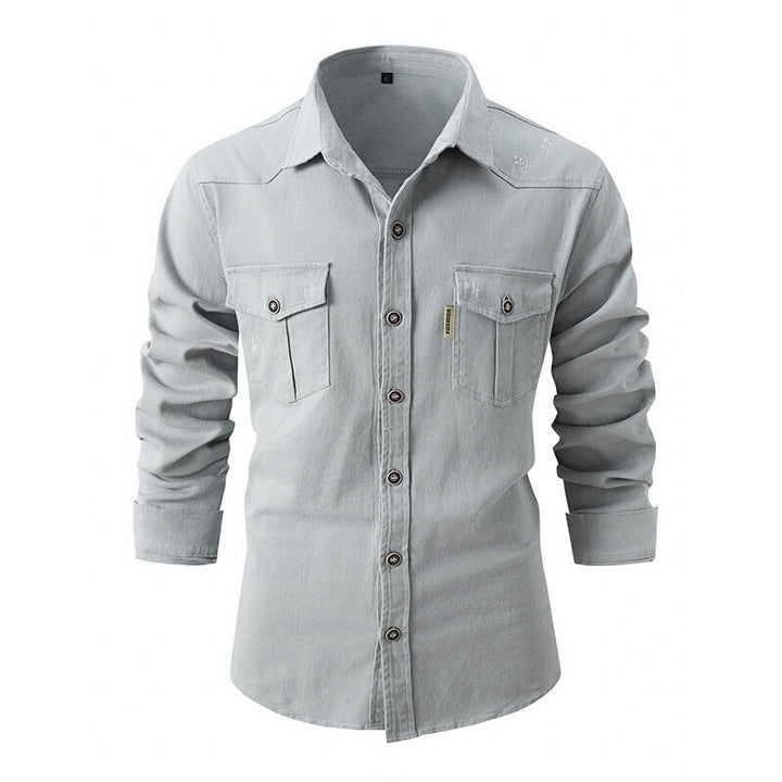 Camicia da uomo resistente ed elegante, ideale per le uscite di tutti i giorni