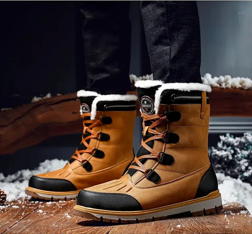 Stivali isolati da uomo resistenti alle intemperie - massimo comfort e protezione totale