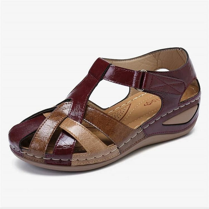 Angelica™ - Sandali con tacco in pelle ergonomica per donna