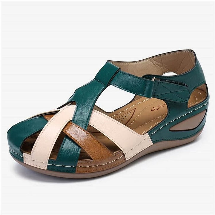 Angelica™ - Sandali con tacco in pelle ergonomica per donna
