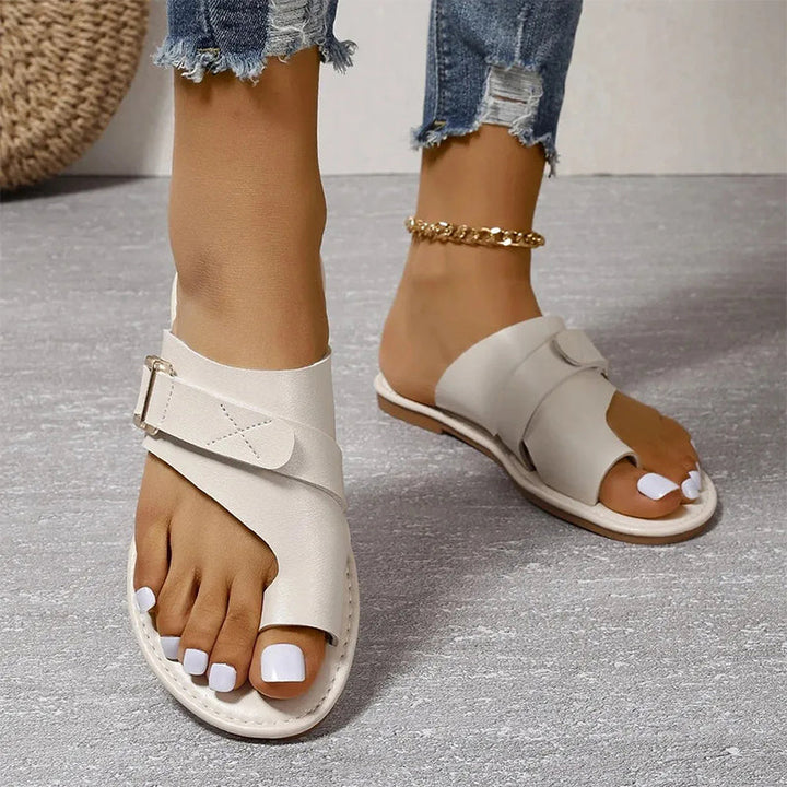 Antonella™ - Sandali Ortopedici di Alta Classe in Vera Pelle