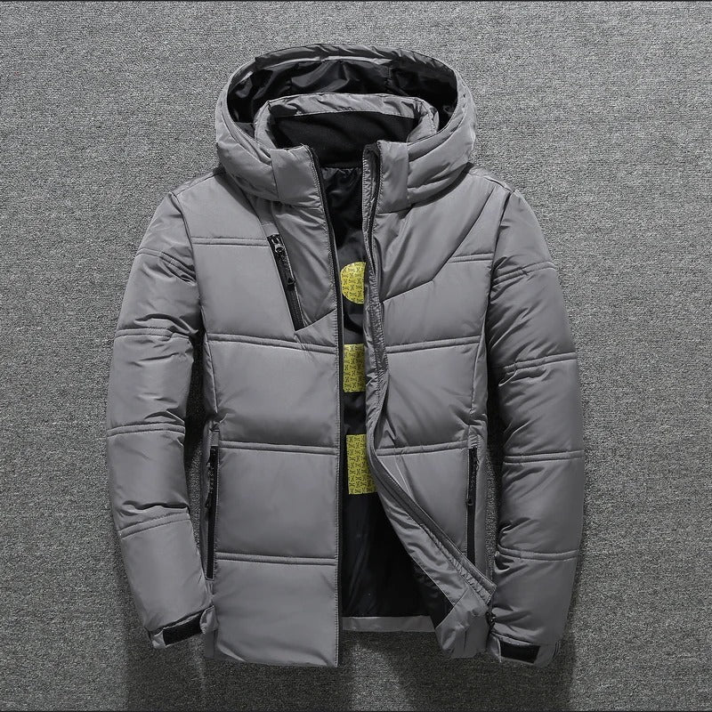 Giacca invernale Renzo da uomo, elegante e calda, una scelta elegante per le giornate fredde