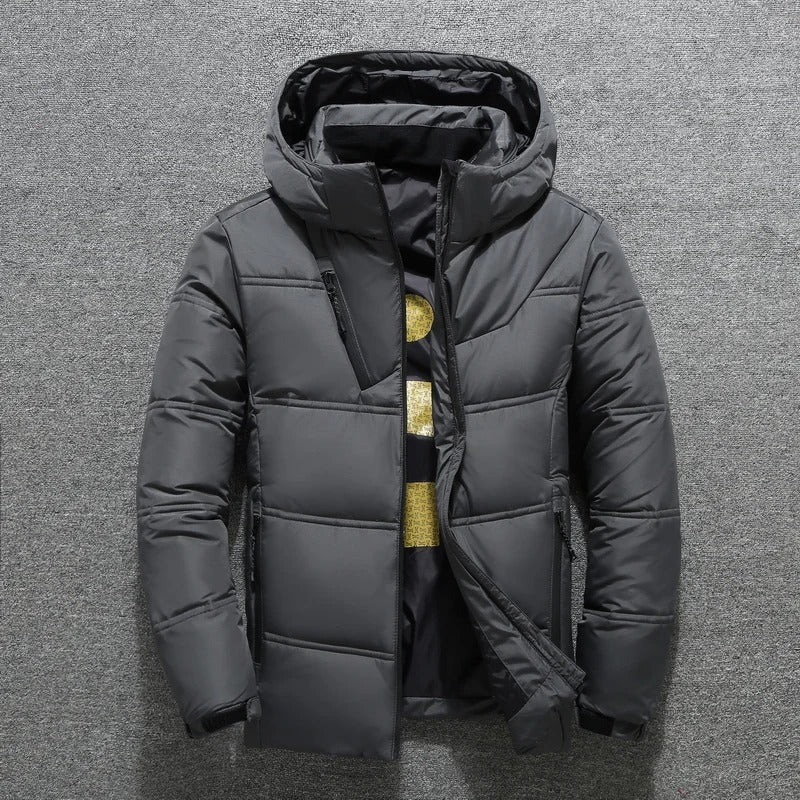 Giacca invernale Renzo da uomo, elegante e calda, una scelta elegante per le giornate fredde