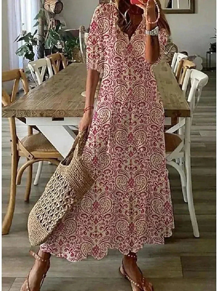 Elegante abito da donna a maniche lunghe per le occasioni speciali