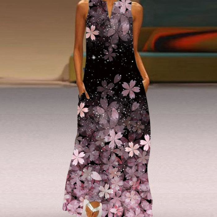 Elegante abito da donna senza maniche perfetto per ogni occasione