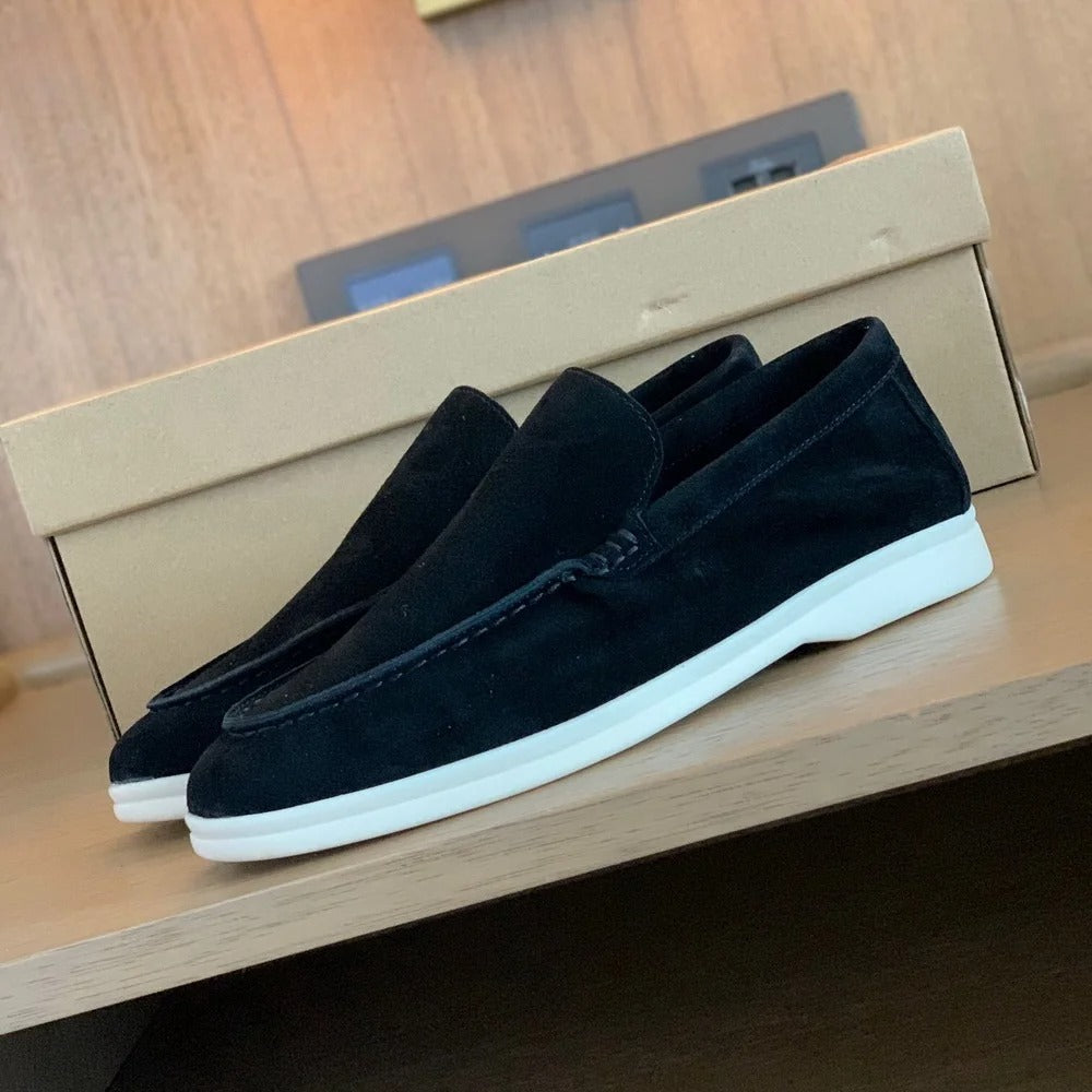 Antonio™ - Mocassini da uomo in pelle Scamosciata