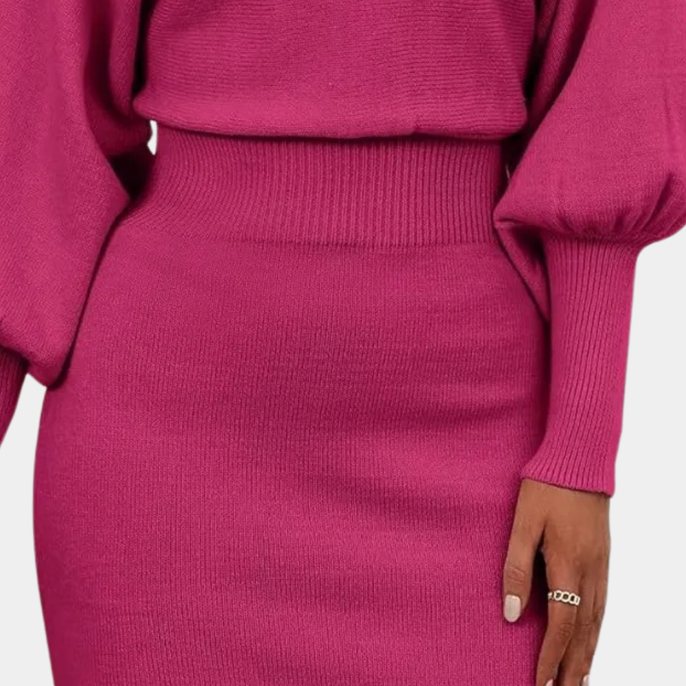 Zeny - Vestito a maniche lunghe di lusso per un comfort totale