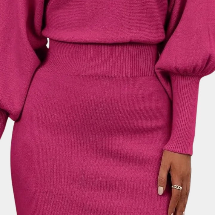Zeny - Vestito a maniche lunghe di lusso per un comfort totale