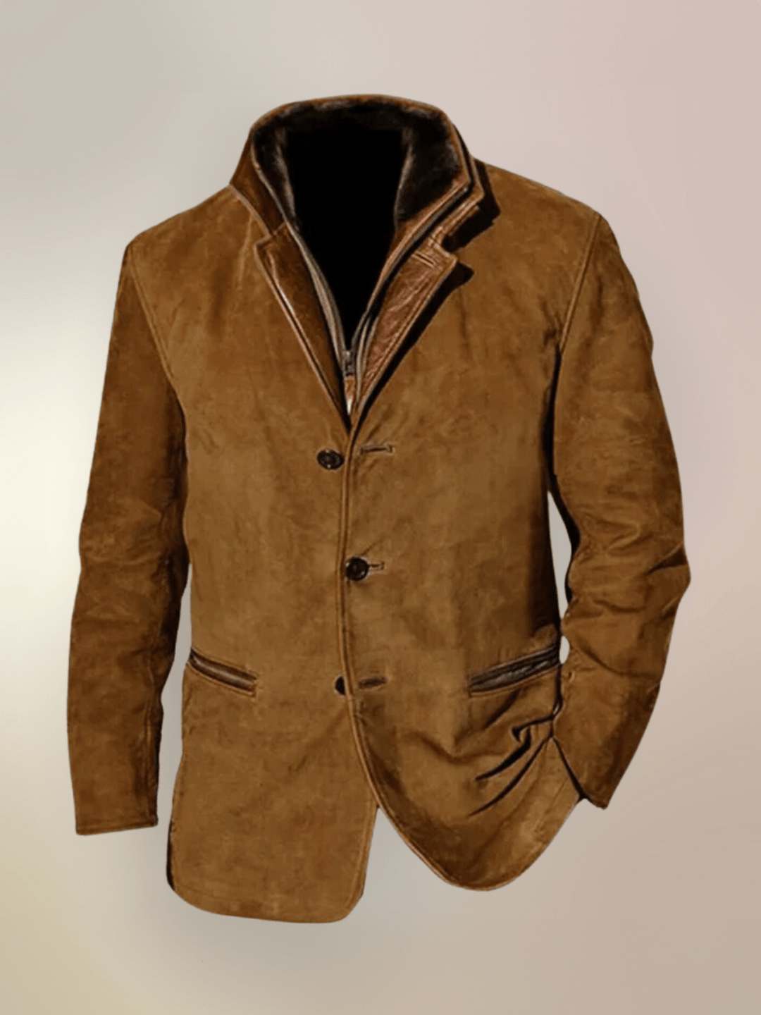Tommaso™ - Elegante giacca di pelle retrò dallo stile unico