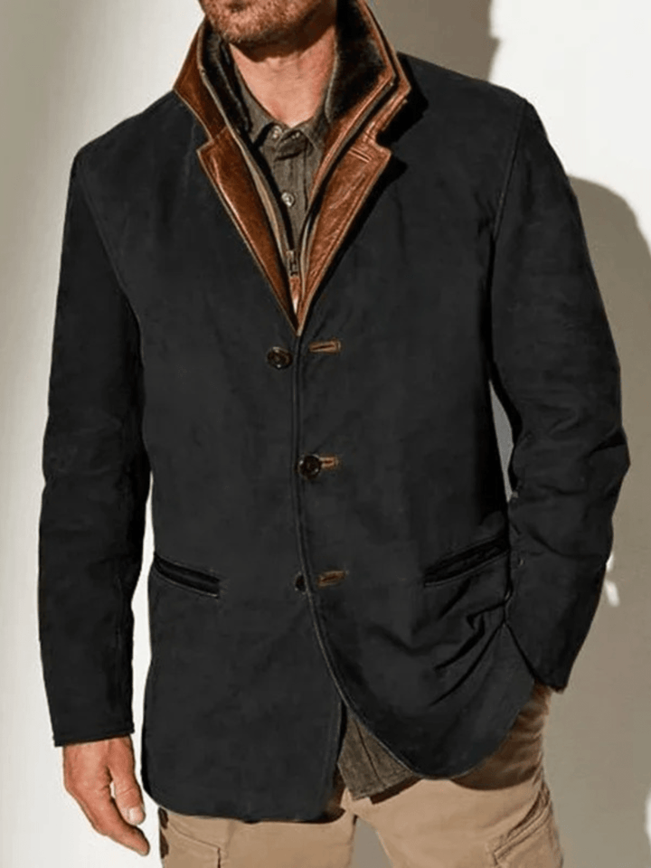 Tommaso™ - Elegante giacca di pelle retrò dallo stile unico