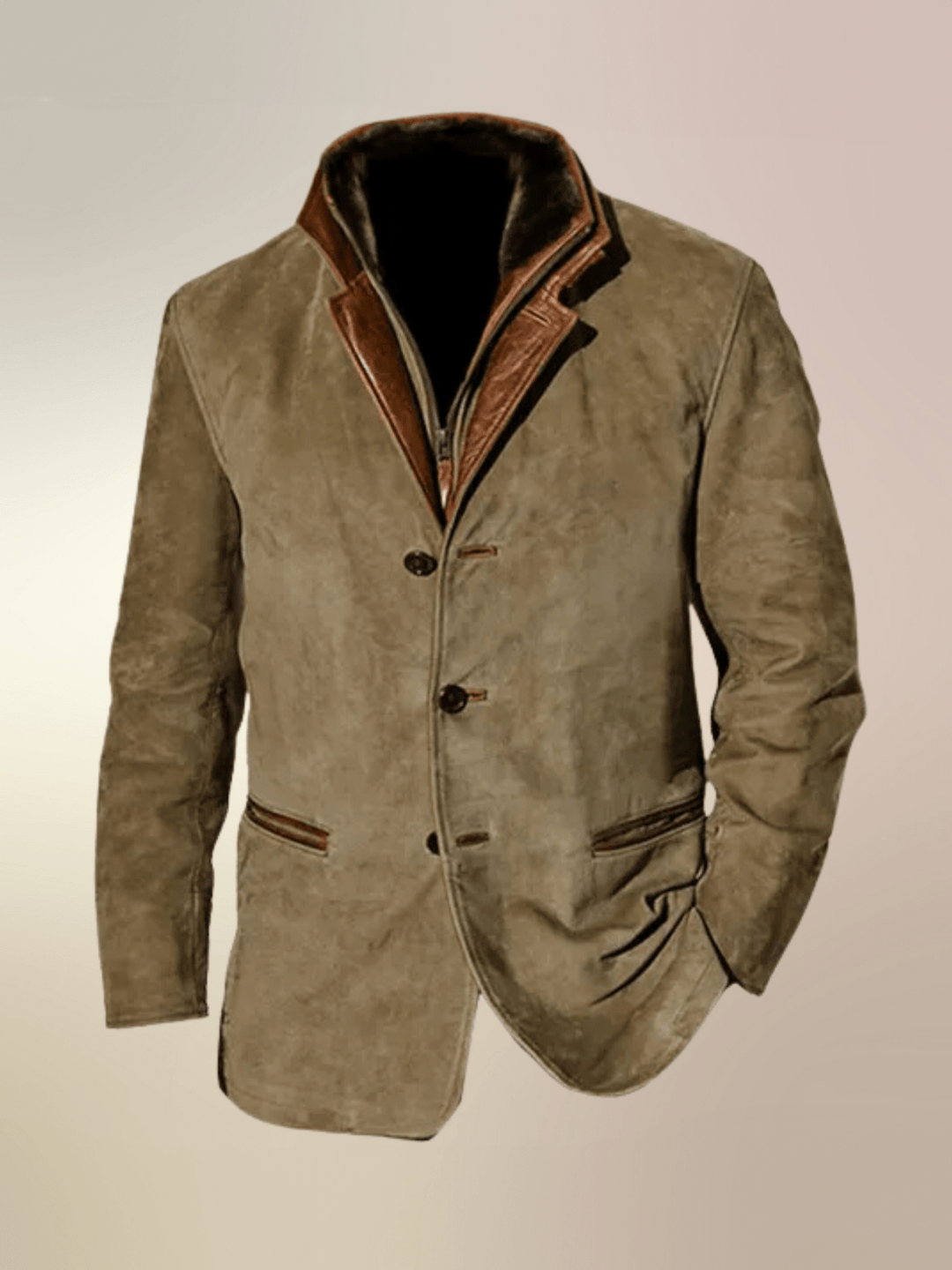 Tommaso™ - Elegante giacca di pelle retrò dallo stile unico