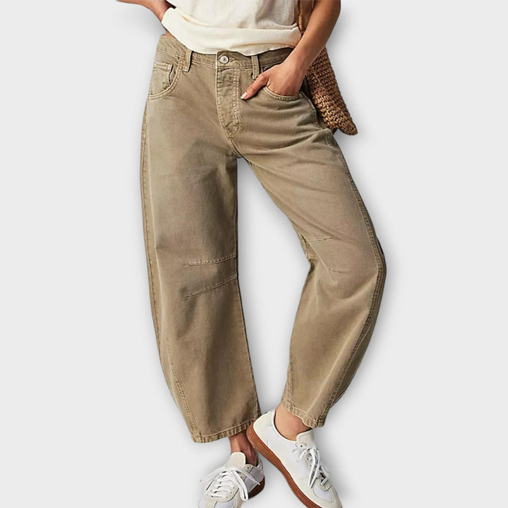 Luna™ - Jeans Classici a Gamba Larga