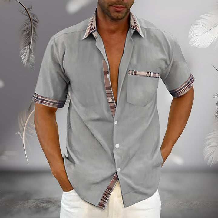 Elegante camicia da uomo per tutti i giorni, per look casual ed eleganti